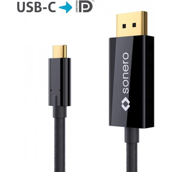 Sonero USB-C auf Displayport Kabel