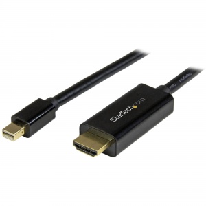 Startech 4K HighSpeed HDMI auf miniDP Kabel 2m schwarz