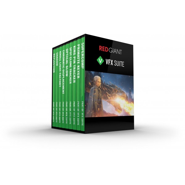 Red Giant / VFX Suite / Keying, tracking, cleanup, and visual effects Plug-In for Adobe After Effects CC