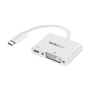 Startech.com Adapter USB-C auf DVI Adapter mit USB Stromversorgung