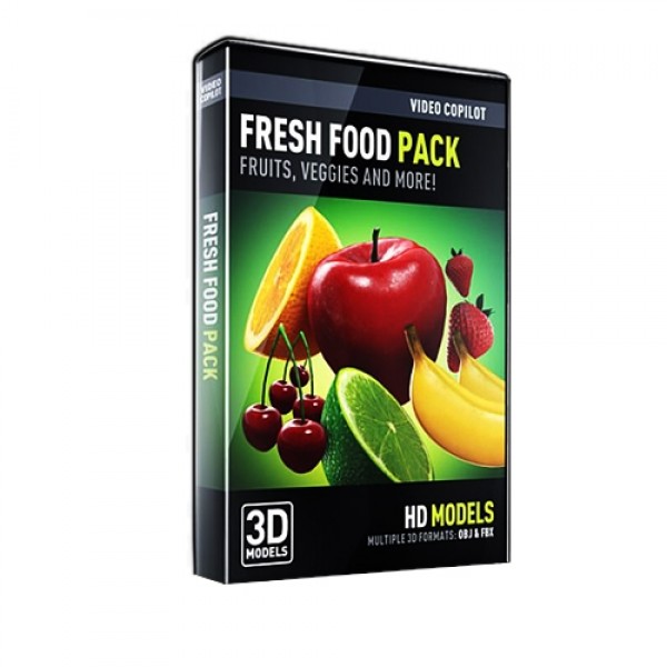 Video Copilot Element 3D Fresh Food Pack