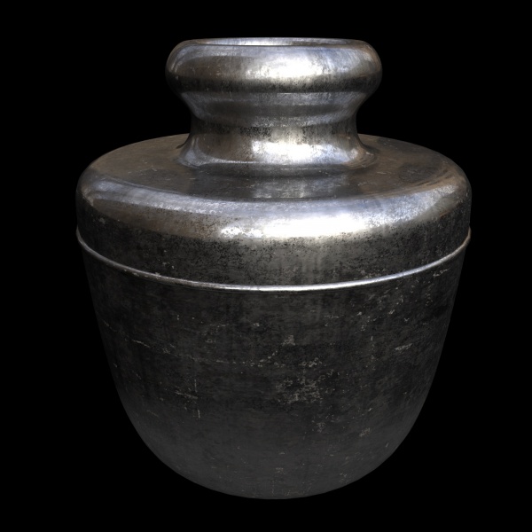 Q-Metal Vase blend Material