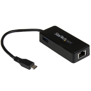 USB-C auf Ethernet+USB-A Adapter